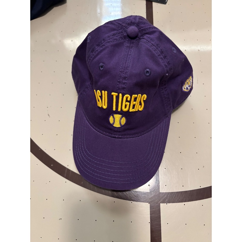 Legacy LSU Tigers Purple Relaxed Twill Adjustable Baseball Hat College Vault NEW